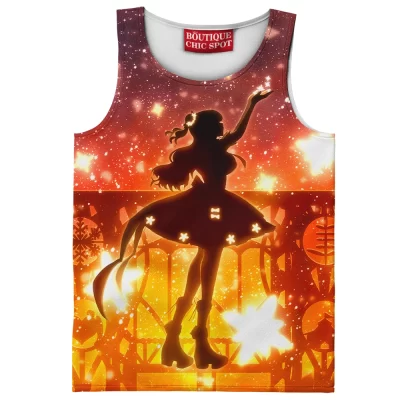 Anime Tank-Top, Momosuzu Nene Tank-Top, Virtual YouTuber Tank-Top