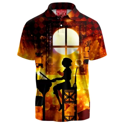 Anime Polo Shirt, Kana Arima Polo Shirt, Oshi no Ko Polo Shirt