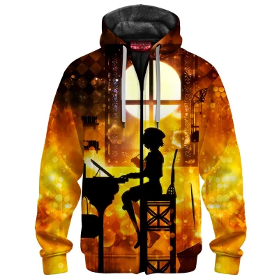 Anime Zip-Fleece-Hoodie, Kana Arima Zip-Fleece-Hoodie, Oshi no Ko Zip-Fleece-Hoodie