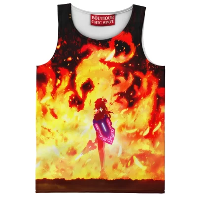 Anime Tank-Top, Takanashi Kiara Tank-Top, Virtual YouTuber Tank-Top