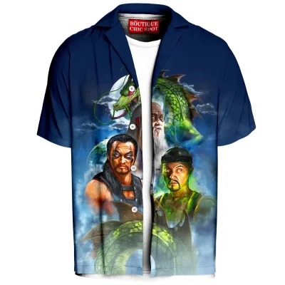 Game Hawaiian-Shirt, Mortal Kombat Hawaiian-Shirt, Shang Tsung Hawaiian-Shirt