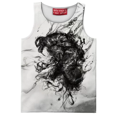 Smoky Venom Tank Top, Silent Predator Tank Top, Marvel Comics Tank Top