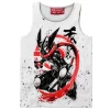 Shadow Greninja Ninja Style Tank Top, Pokemon Tank Top, Anime Tank Top