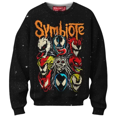Symbiote Multiverse Sweatshirt, Venomverse Collection Sweatshirt, Marvel Comics Sweatshirt