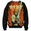 Retro Jedi Luke Sweatshirt, Star Wars Manga Style Sweatshirt, Sci Fi Sweatshirt