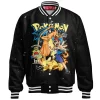 Ash vs Pikachu Champion Baseball Jacket, Pokemon League Winner Baseball Jacket, Anime Baseball Jacket