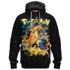 Ash vs Pikachu Champion Fleece Hoodie, Pokemon League Winner Fleece Hoodie, Anime Fleece Hoodie