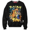 Ash vs Pikachu Champion Sweatshirt, Pokemon League Winner Sweatshirt, Anime Sweatshirt