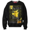 Pikachu Evolution Trio Sweatshirt, Pichu, Pikachu & Raichu Design Sweatshirt, Anime Sweatshirt