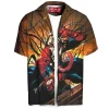 Spider-Man vs Venom Hawaiian Shirt, Within Shirt Hawaiian Shirt, Marvel Comics Hawaiian Shirt
