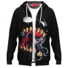 Spider-Man vs Venom Zip Hoodie, Into the Maw Zip Hoodie, Marvel Comics Zip Hoodie