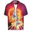 Silver Surfer Shirt Hawaiian Shirt, Lightbringer Hawaiian Shirt, Marvel Comics Hawaiian Shirt