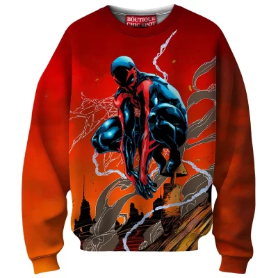 Spider-Man 2099 Sweatshirt, Red Shadow Sweatshirt, Marvel Comics Sweatshirt