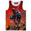 Spider-Man 2099 Tank Top, Red Shadow Tank Top, Marvel Comics Tank Top