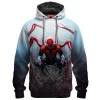 Iron Spider Fleece Hoodie, Hunter Mode Fleece Hoodie, Marvel Comics Fleece Hoodie