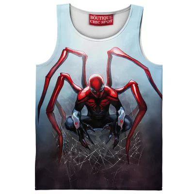 Iron Spider Tank Top, Hunter Mode Tank Top, Marvel Comics Tank Top