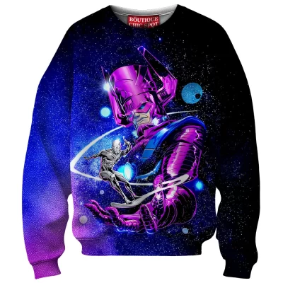 Galactus vs Silver Surfer Sweatshirt,  Sweatshirt, Marvel Comics Sweatshirt