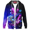 Galactus vs Silver Surfer Zip Hoodie,  Zip Hoodie, Marvel Comics Zip Hoodie