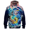 Trafalgar D. Water Law Hoodie, One Piece Power Surge Hoodie, Anime Hoodie