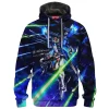 Gundam Strike Fleece Hoodie, Cosmic Blades Fleece Hoodie, Anime Fleece Hoodie