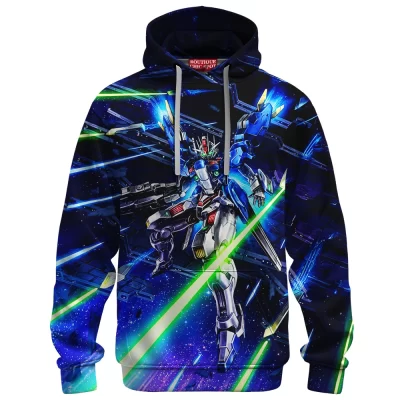 Gundam Strike Hoodie, Cosmic Blades Hoodie, Anime Hoodie