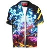 Monkey D. Luffy Hawaiian Shirt, One Piece Awakening Hawaiian Shirt, Anime Hawaiian Shirt