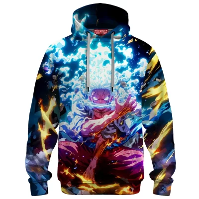 Monkey D. Luffy Hoodie, One Piece Awakening Hoodie, Anime Hoodie