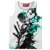 Roronoa Zoro Tank Top, One Piece Demon Swordsman Tank Top, Anime Tank Top