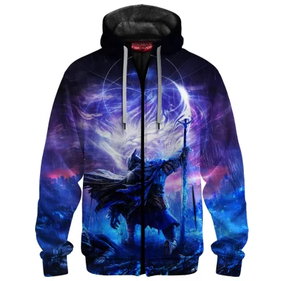 The Arcane Knight Fleece Hoodie, Last Stand of the Fallen Star Fleece Hoodie, Game Fleece Hoodie