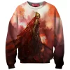 Golden Wrath Sweatshirt, Rise of the Flame Queen Sweatshirt, Game Sweatshirt