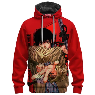 Sakamoto Days Fleece Hoodie, Yoichi Nagumo Code of the Killer Game Fleece Hoodie, Anime Fleece Hoodie