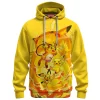 Pikachu Evolution Line Hoodie, The Rise of the Thunder Trio Hoodie, Anime Hoodie