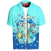 Pokemon Water Crew Hawaiian Shirt, Splash of Legends Hawaiian Shirt, Anime Hawaiian Shirt