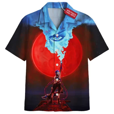 Jinx Hawaiian Shirt, Explosive Personality of League of Legends Hawaiian Shirt, Game Hawaiian Shirt