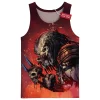 Predator Skull Hunt Tank Top, Galactic Hunter Legacy Tank Top, Sci Fi Tank Top