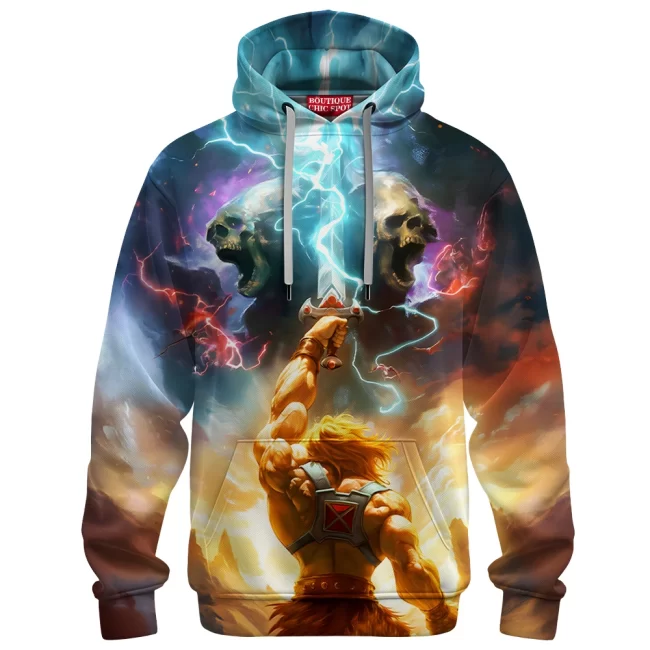 He-Man Hoodie, Power of Grayskull Hoodie, Cartoon Hoodie