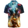 He-Man Polo Shirt, Power of Grayskull Polo Shirt, Cartoon Polo Shirt