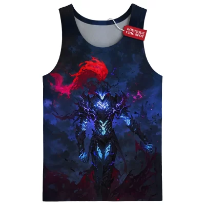 Dark Knight Igris Tank Top, Knight of the Void Tank Top, Game Tank Top