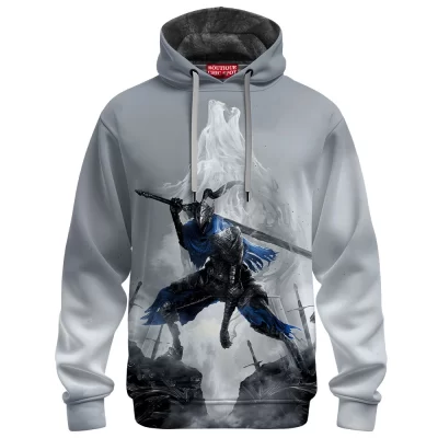 Artorias the Abysswalker Fleece Hoodie, Warrior Who Faced the Abyss Alone Fleece Hoodie, Game Fleece Hoodie
