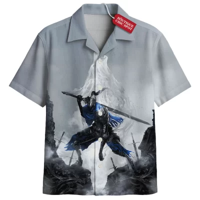 Artorias the Abysswalker Hawaiian Shirt, Warrior Who Faced the Abyss Alone Hawaiian Shirt, Game Hawaiian Shirt