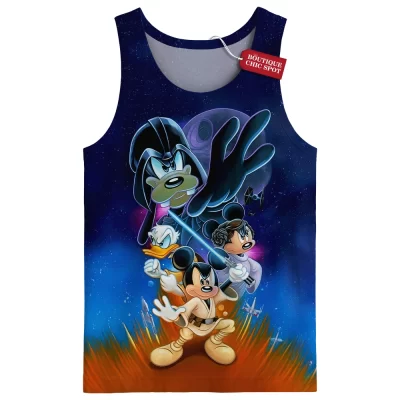 Mickey Tank Top, Friends Space Battle Tank Top, Disney Tank Top