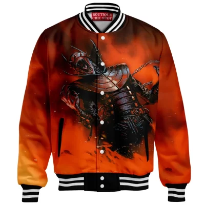 Lord of the Rings Baseball Jacket, Shadow of Mordor Baseball Jacket, Game Baseball Jacket