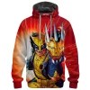 Wolverine Unleashed Fleece Hoodie, Iron Mask Shattered Fleece Hoodie, Marvel Comics Fleece Hoodie