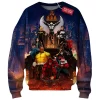 Marvel Defenders Sweatshirt, Rise of the Street Heroes Sweatshirt, Marvel Comics Sweatshirt