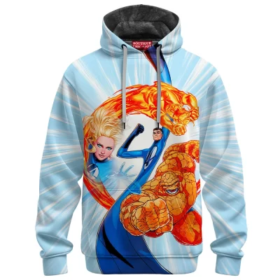 Fantastic Four Fleece Hoodie, Guardians of the Future Fleece Hoodie, Marvel Comics Fleece Hoodie