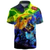 Fantastic Four Polo Shirt, Heroes of the Cosmos Polo Shirt, Marvel Comics Polo Shirt