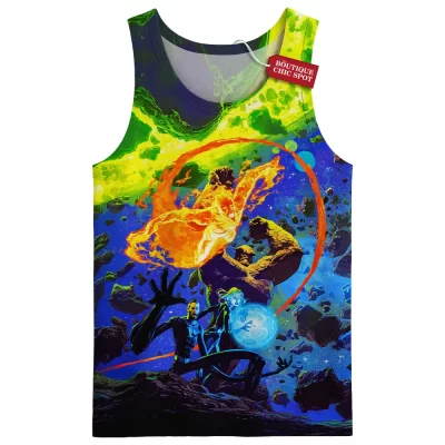 Fantastic Four Tank Top, Heroes of the Cosmos Tank Top, Marvel Comics Tank Top