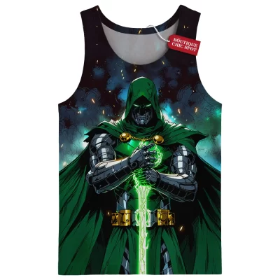 Doctor Doom Tank Top, Reign of Darkness Tank Top, Marvel Comics Tank Top