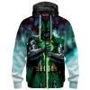 Doctor Doom Zip Fleece Hoodie, Reign of Darkness Zip Fleece Hoodie, Marvel Comics Zip Fleece Hoodie