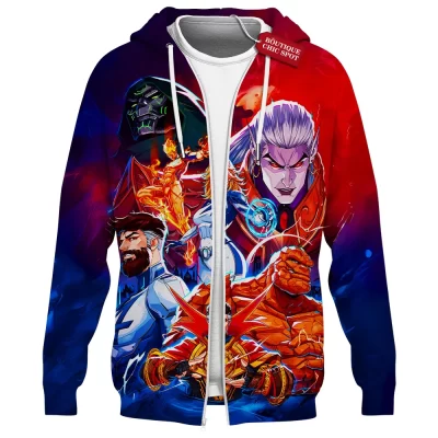 Marvel Legends Zip Hoodie, The Marvel Alliance Zip Hoodie, Marvel Comics Zip Hoodie